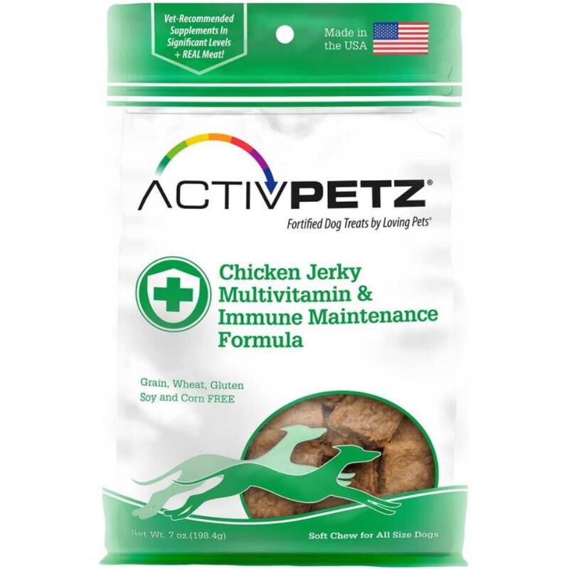 Activpetz Jerky Multivitamin & Immune Maintenance Formula Dog Treats
