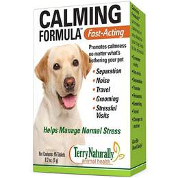 Terry Naturally Animal Health Calming Formula Promotes Calm & Relaxation for Dogs�, 45 Tablets
