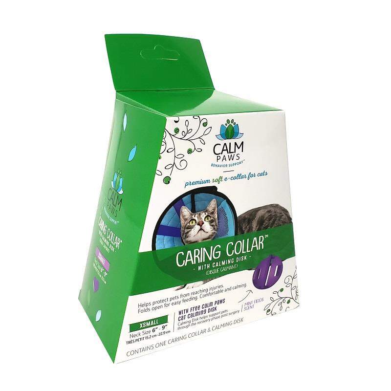 Calm Paws Caring Collar with Calming Disk for XSmall Cats