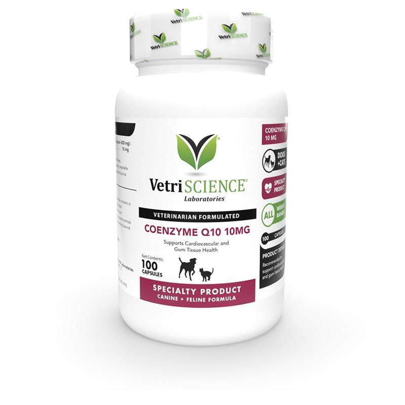 VetriScience Coenzyme Q10 10 mg 100 Ct.