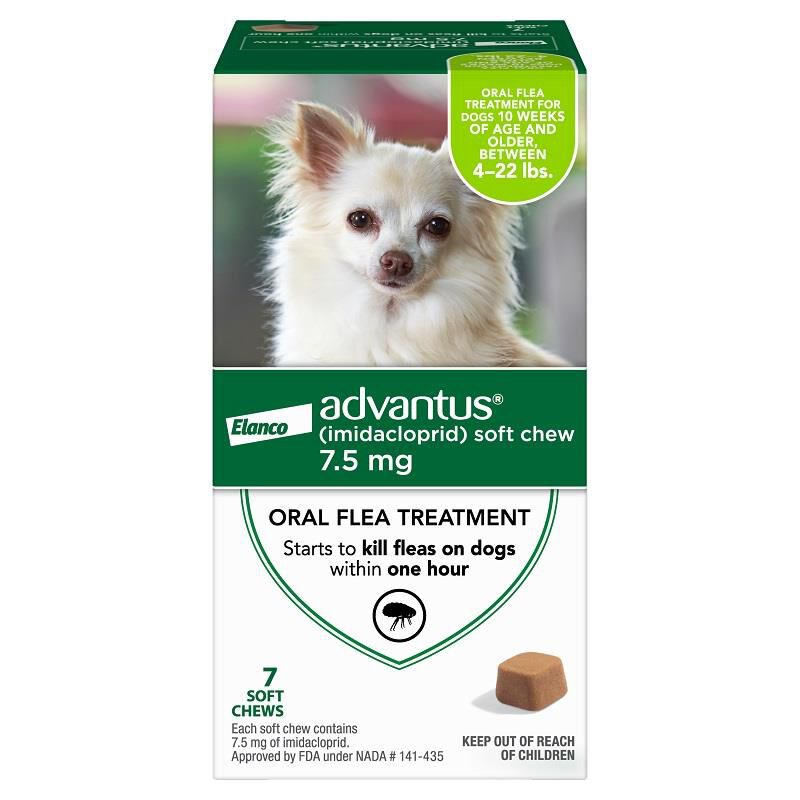 Advantus Oral Flea Treatment Soft Chews for Dogs