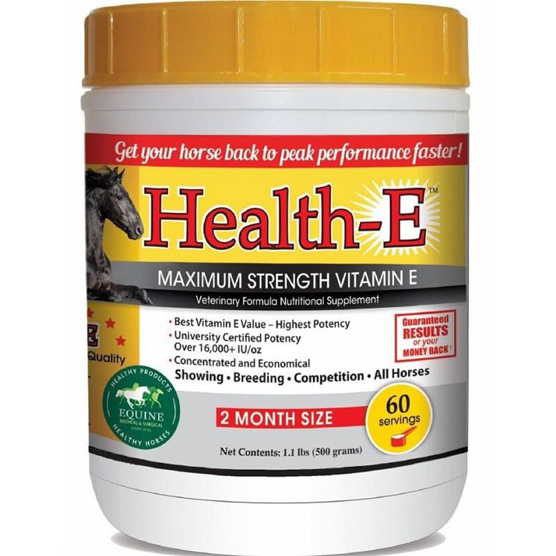 Health-E Maximum Strength Vitamin E for Horses, 600 gms