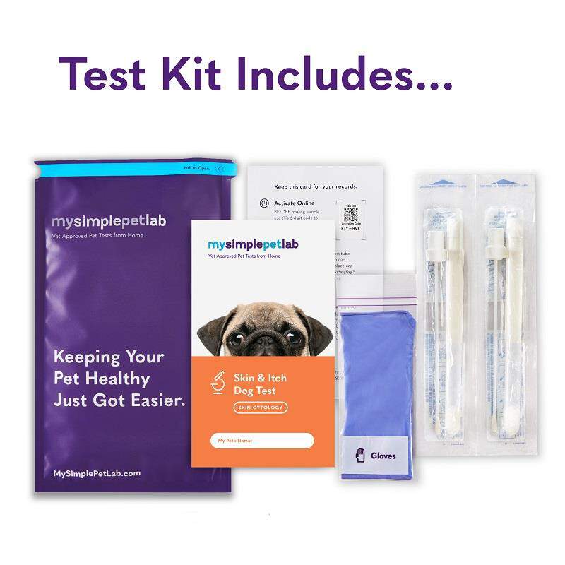 MySimplePetLab Skin & Itch Dog Test Kit