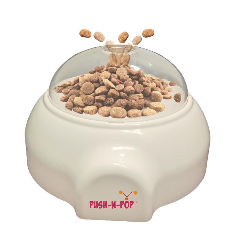 Ethical Pet Spot Push-N-Pop Food & Treat Dispenser for Dogs
