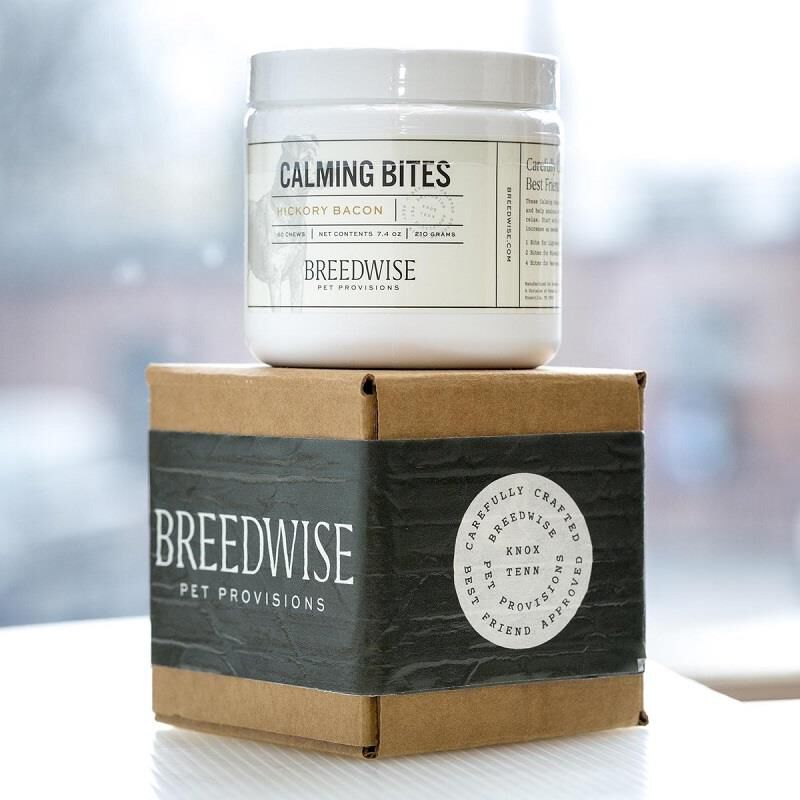 Breedwise Calming Bites Hickory Bacon Flavor, 60 chews