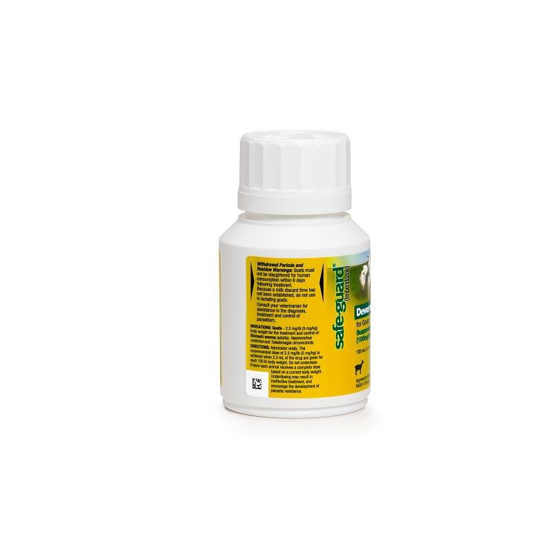 Merck Animal Health Safe-Guard Goat Dewormer, 4.2 fluid ounces