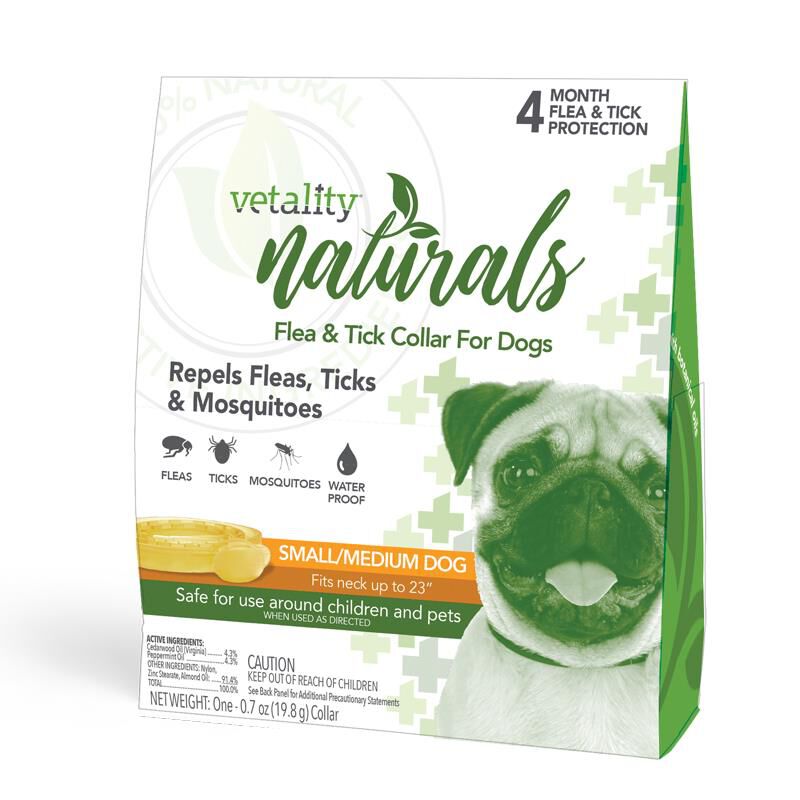 Vetality Naturals Flea & Tick Collar for Dogs