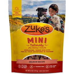 Zuke's Mini Naturals Salmon Recipe Dog Treats