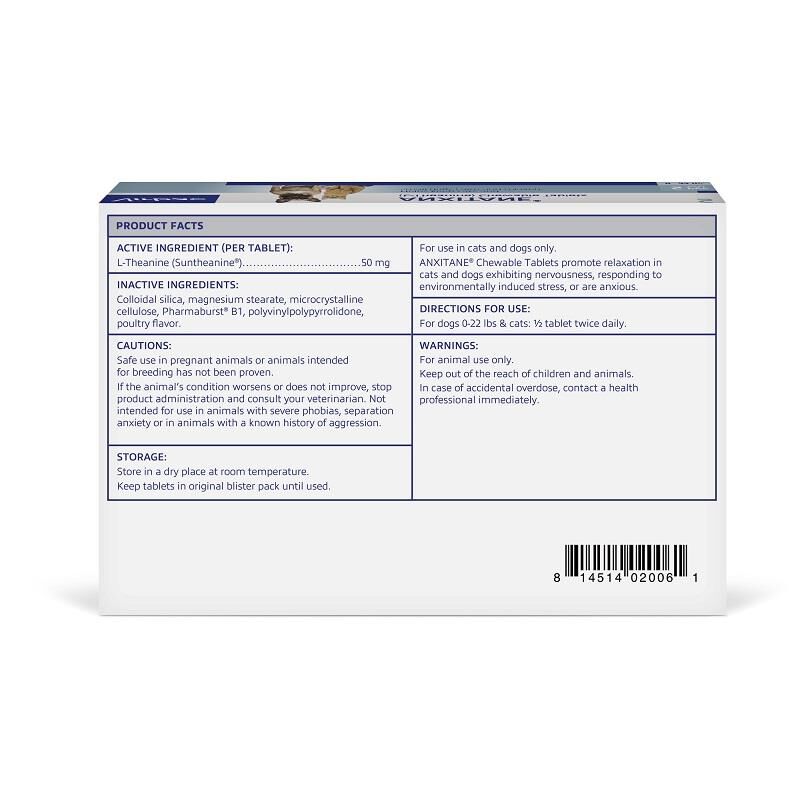 Anxitane Chewable Tablets