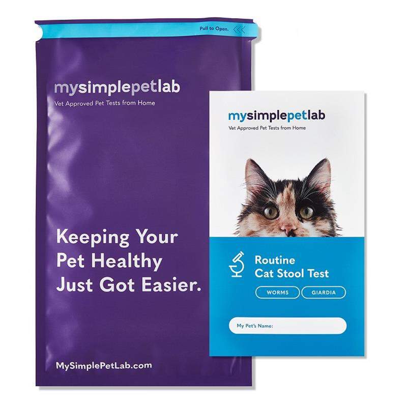 MySimplePetLab Routine Cat Stool Test Kit