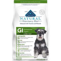 Blue Buffalo Natural Veterinary Diet GI Low Fat Gastrointestinal Support Dog Food