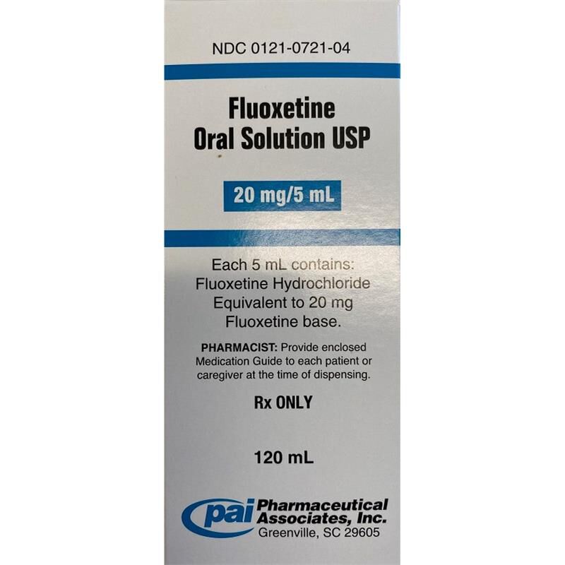 Fluoxetine Oral Solution 20 mg/5 ml, 4 fl oz