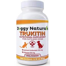 Doggy Naturals Trukitin Chitosin Based Phosphate Binder for Cats & Dogs�60g powder, 2.16 oz
