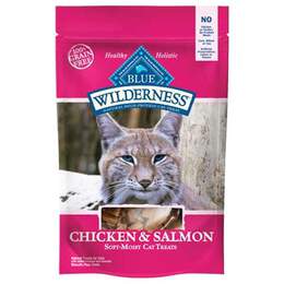 Blue Buffalo Wilderness Chicken and Salmon Cat Treats, 2 oz