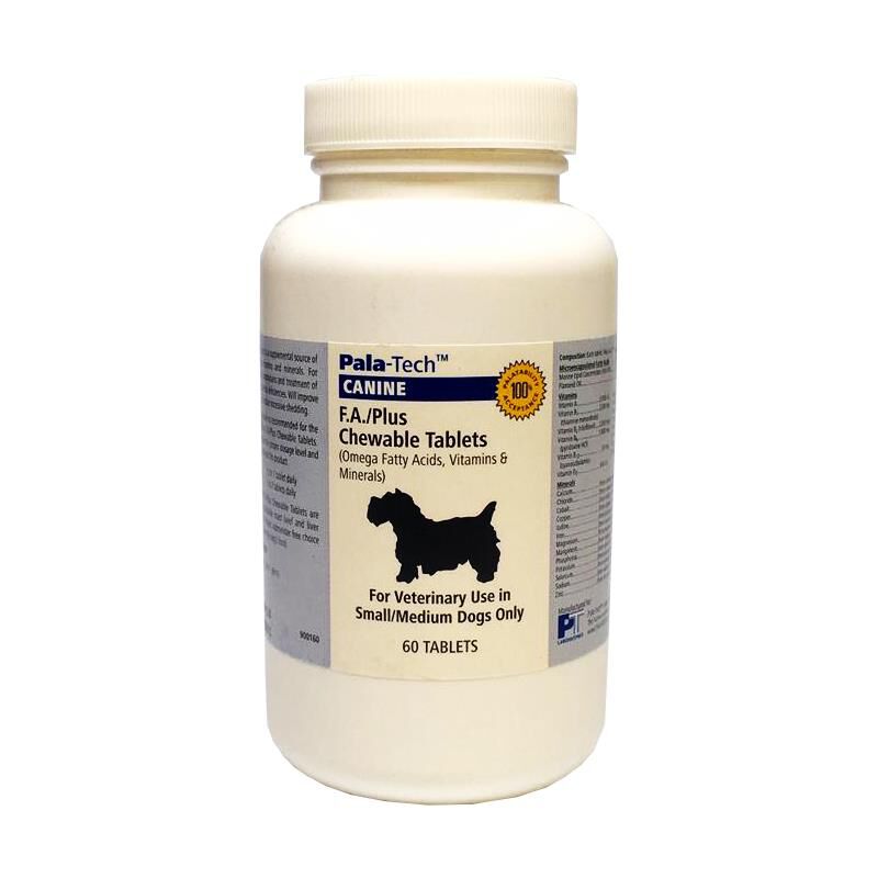 Pala-Tech Canine F.A. Plus Chewable Tablets