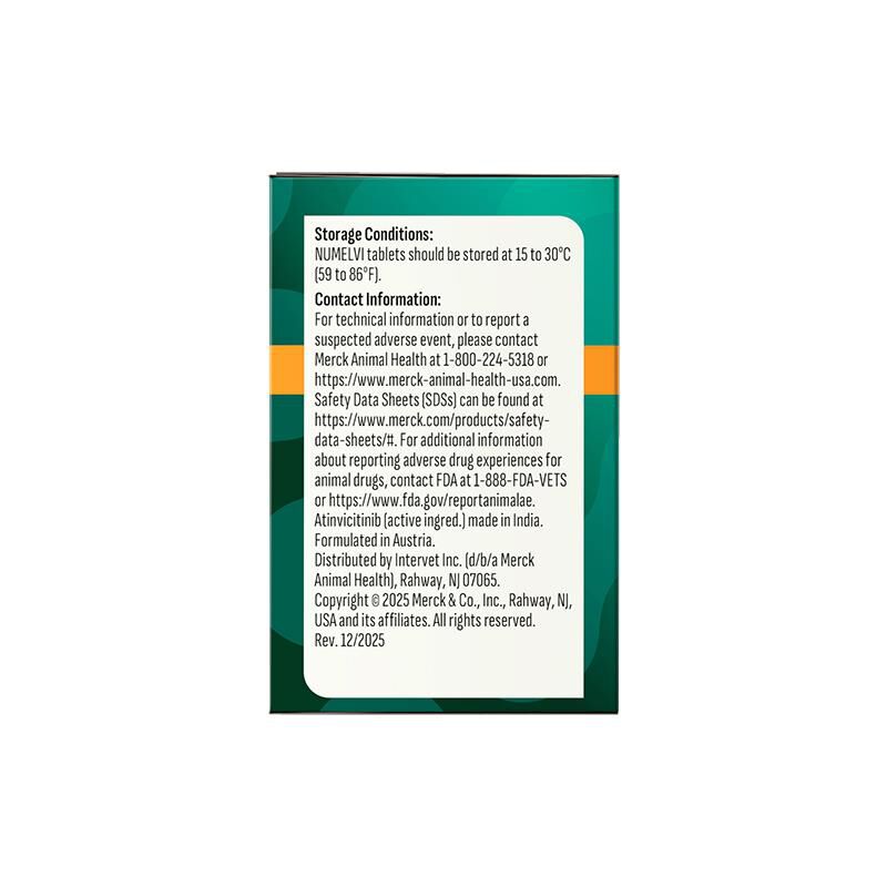 Numelvi (atinvicitinib tablets) for Dogs