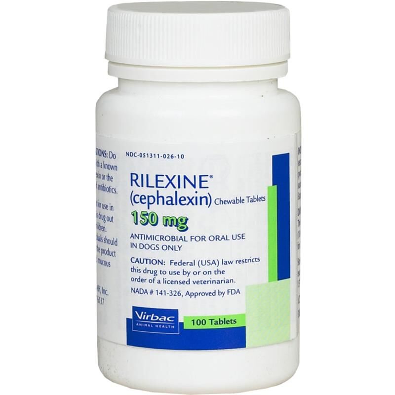 Rilexine (Cephalexin) Chewable Tablet for Dogs