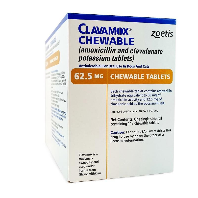 Clavamox Chewable Tablet