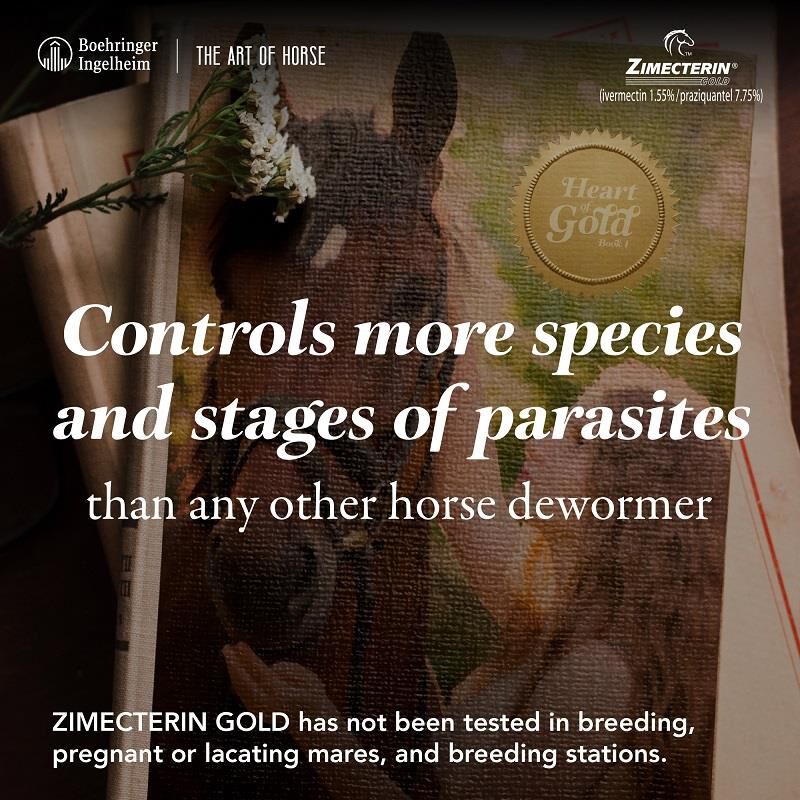 Merial Zimecterin Gold for Horses with Worms, 0.26 ounce