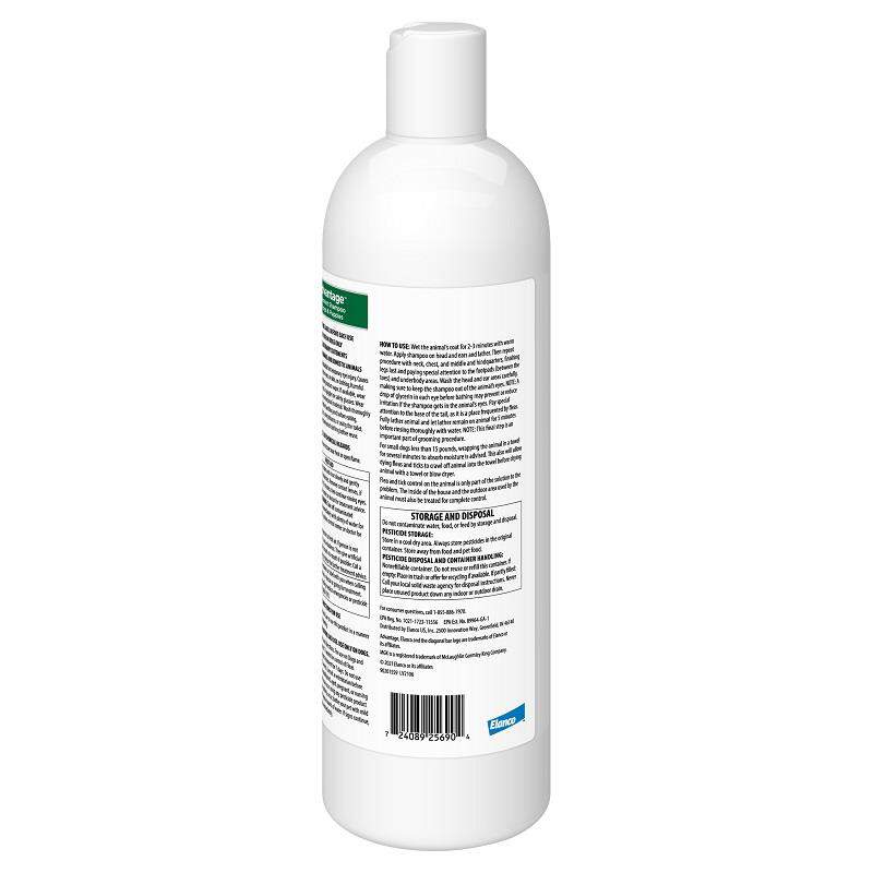 Advantage Treatment Shampoo for Dogs and Puppies, 24 oz