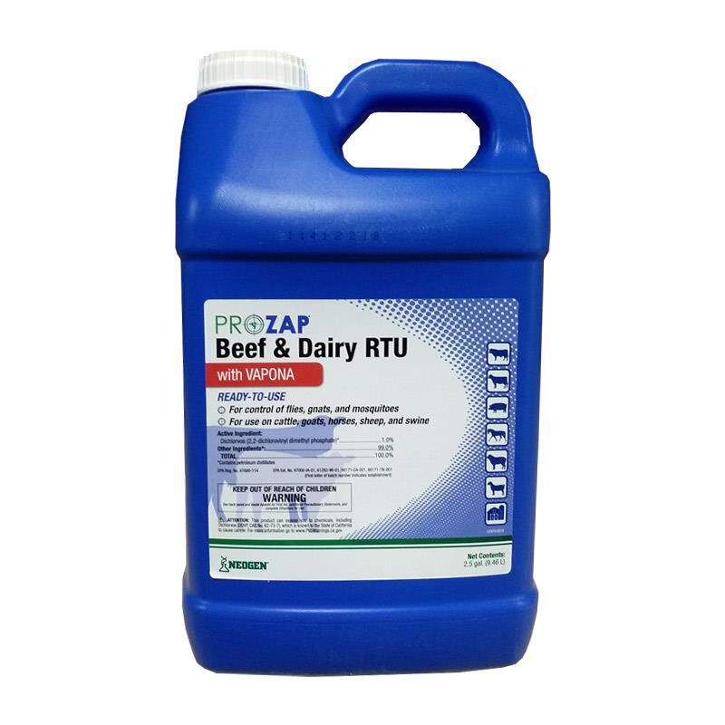 Prozap Beef and Dairy RTU, 2.5 gal