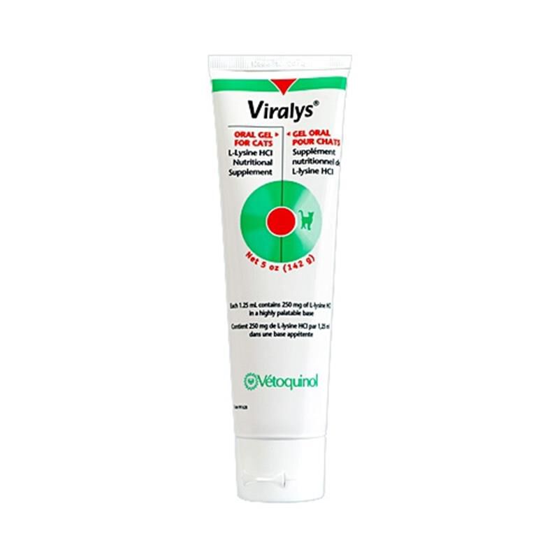 Vetoquinol Viralys Oral Gel for Cats, 5 Ounces