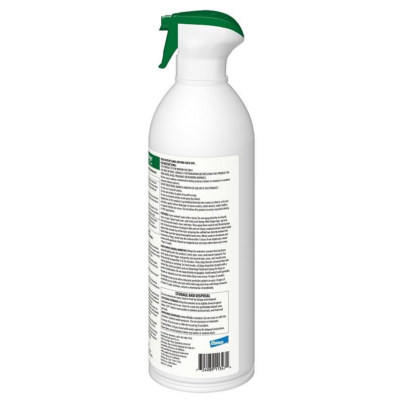 Advantage Treatment Spray for Dogs, 15 oz