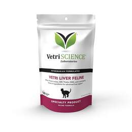 VetriScience Vetri-Liver Feline, 120 Bite-Sized Chews