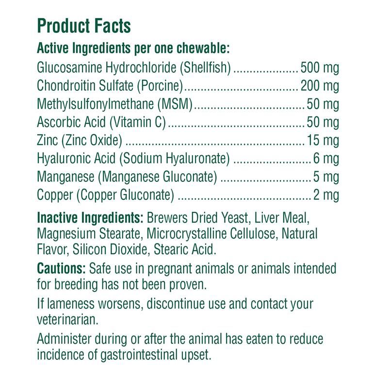 PetNC Hip & Joint Chewable Tablets for Dogs Level 2, 60 ct