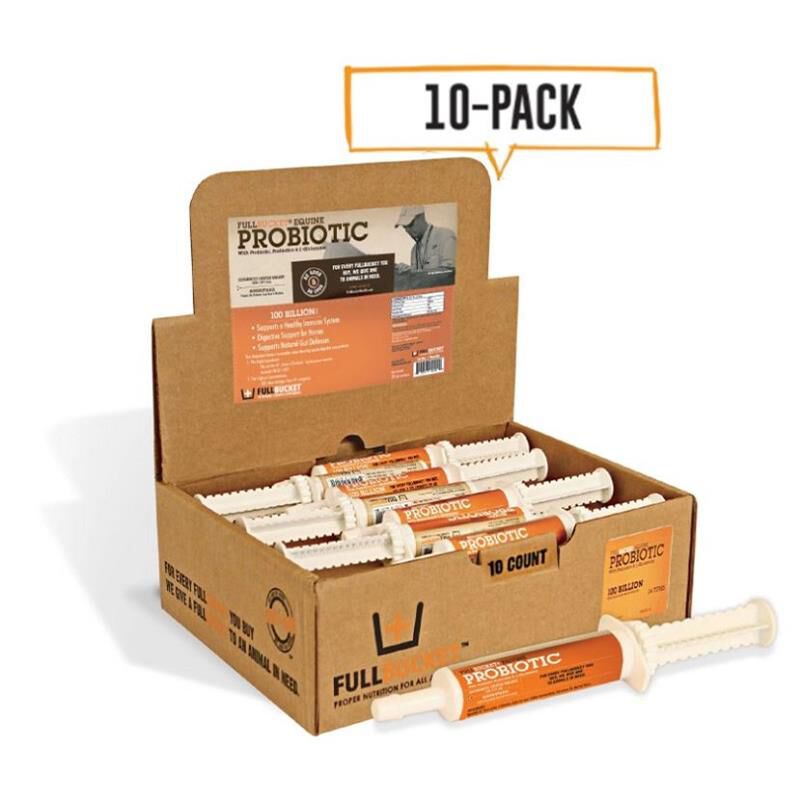 FullBucket Health Equine Probiotic Paste 10 Ct.
