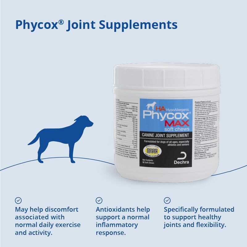 Phycox Max HA for Dogs, 90 Soft Chews