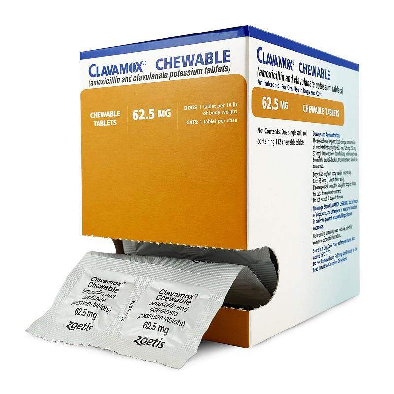 Clavamox Chewable Tablet