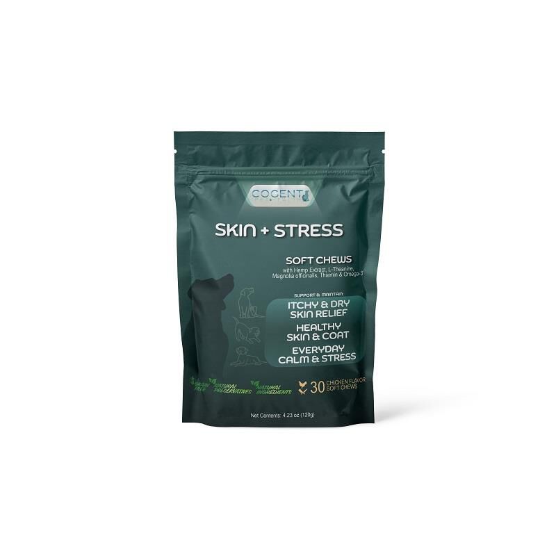 Cogent Skin + Stress Soft Chews for Dogs