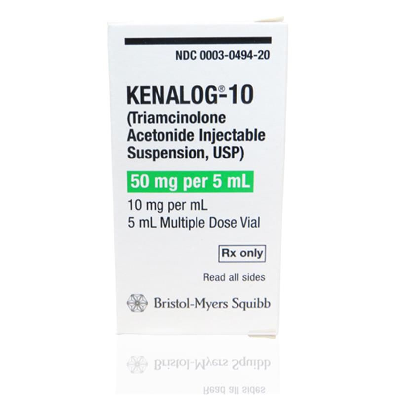 Kenalog 10, 50 mg/5 ml, 5 ml vial