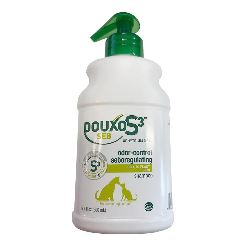Douxo S3 Seb Shampoo for Dogs and Cats, 6.7 oz