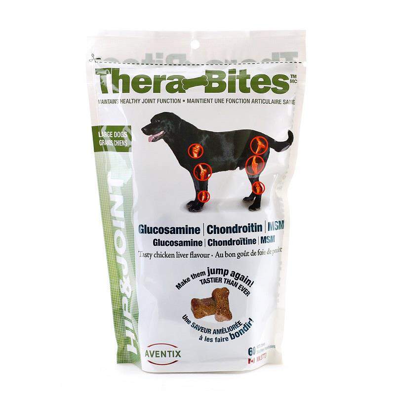 Thera-Bites Hip & Joint Supplement for Large Dogs, 60 soft chews