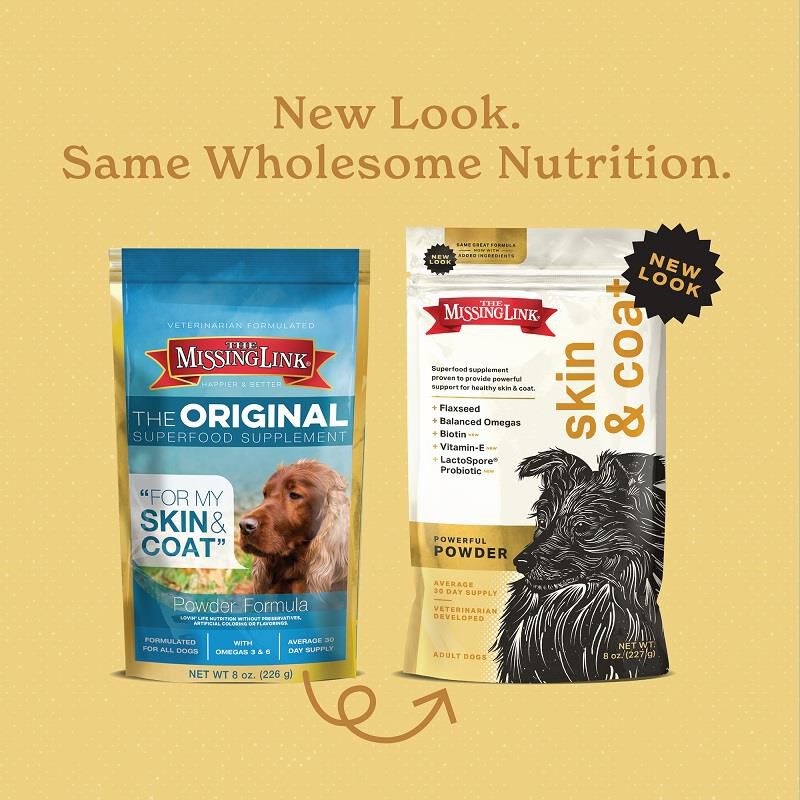 The Missing Link Original Skin & Coat Powder Supplement For Dogs