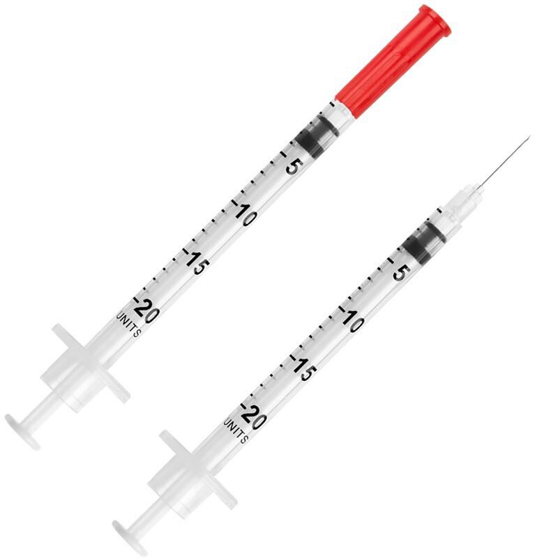 UltiGuard U-40 Insulin Syringes 29g, Sharps Box of 100 Needle 1/2 inch