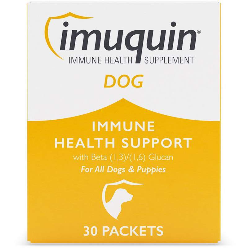 Imuquin Immune Health Supplement for Dogs and Puppies, 30 packets