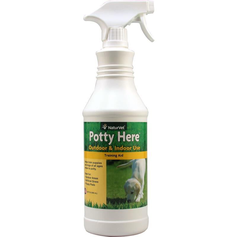 NaturVet Potty Here Training Aid Spray