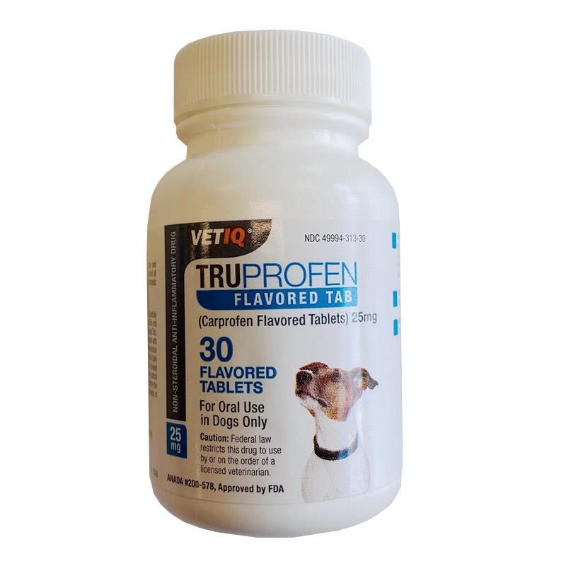 TruProfen (Carprofen) Flavored Tablets 25 mg, 30 Ct.