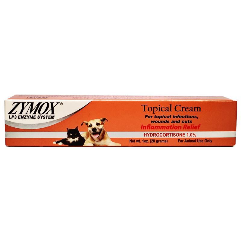 Zymox Topical Cream With 1% Hydrocortisone