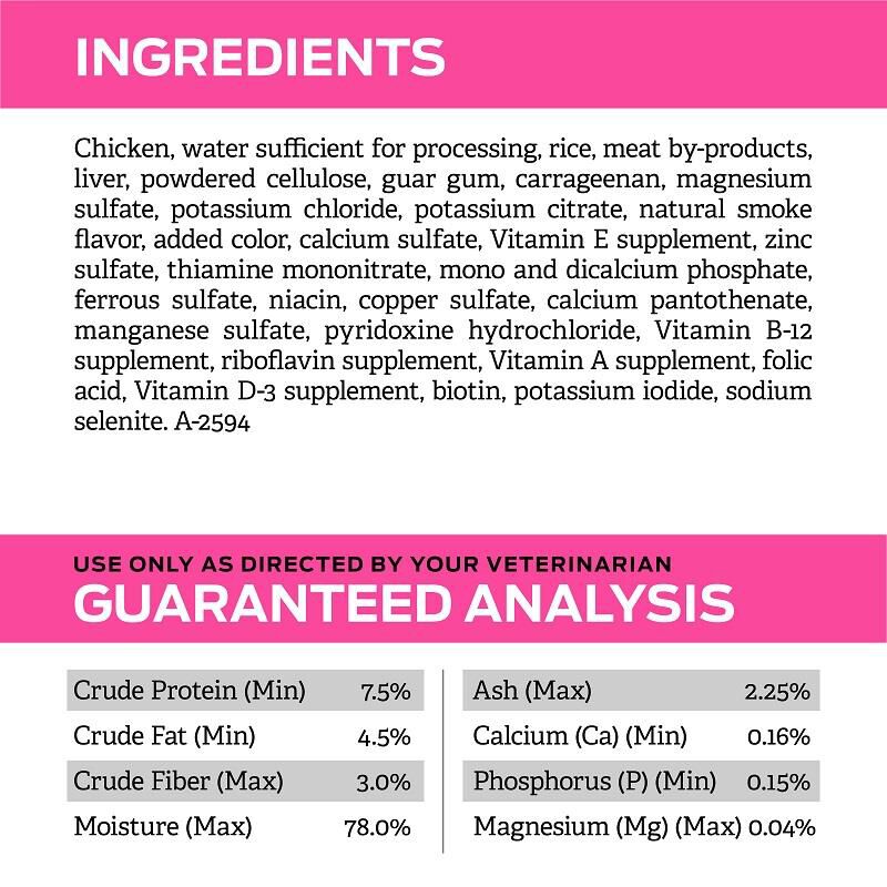 Purina Pro Plan Veterinary Diets UR Urinary Ox/St Adult Dog Food for Adult Dogs with Urinary Stones, 12 pack of 13.3-oz cans