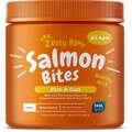 Zesty Paws Salmon Bites Skin & Coat Supplement for Dogs Salmon Flavor, 90 soft chews