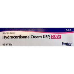 Hydrocortisone Cream USP 2.5%, 20 g