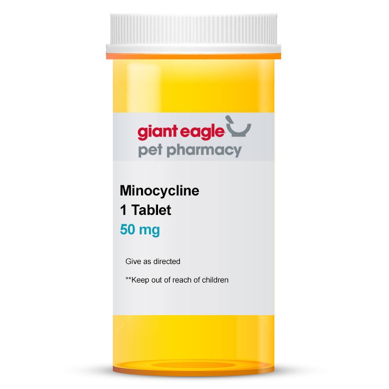 Minocycline 50 mg 1 Tablet