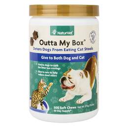 NaturVet Outta My Box for Dogs and Cats, 500 Soft Chews