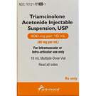 Triamcinolone Acetonide Injectable Suspension USP, 400 mg/10 ml, 10 ml vial