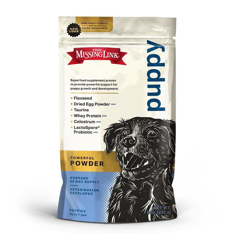 The Missing Link Original Growth & Development Powder Supplement For Puppies,  8 oz.