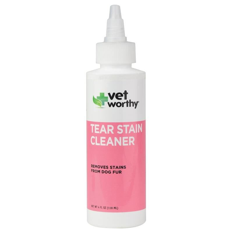 Vet Worthy Tear Stain Cleaner for Dogs, 4 fl oz